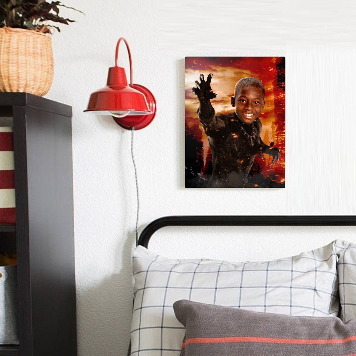 The Black Panther Custom Gift For Kids at My Kid's Dream mykidsdream.com