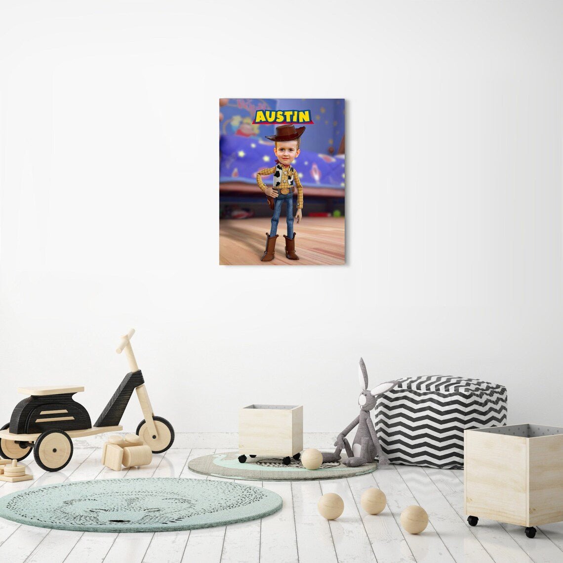 The Woody Toy Custom Gift For Kids at My Kid's Dream mykidsdream.com