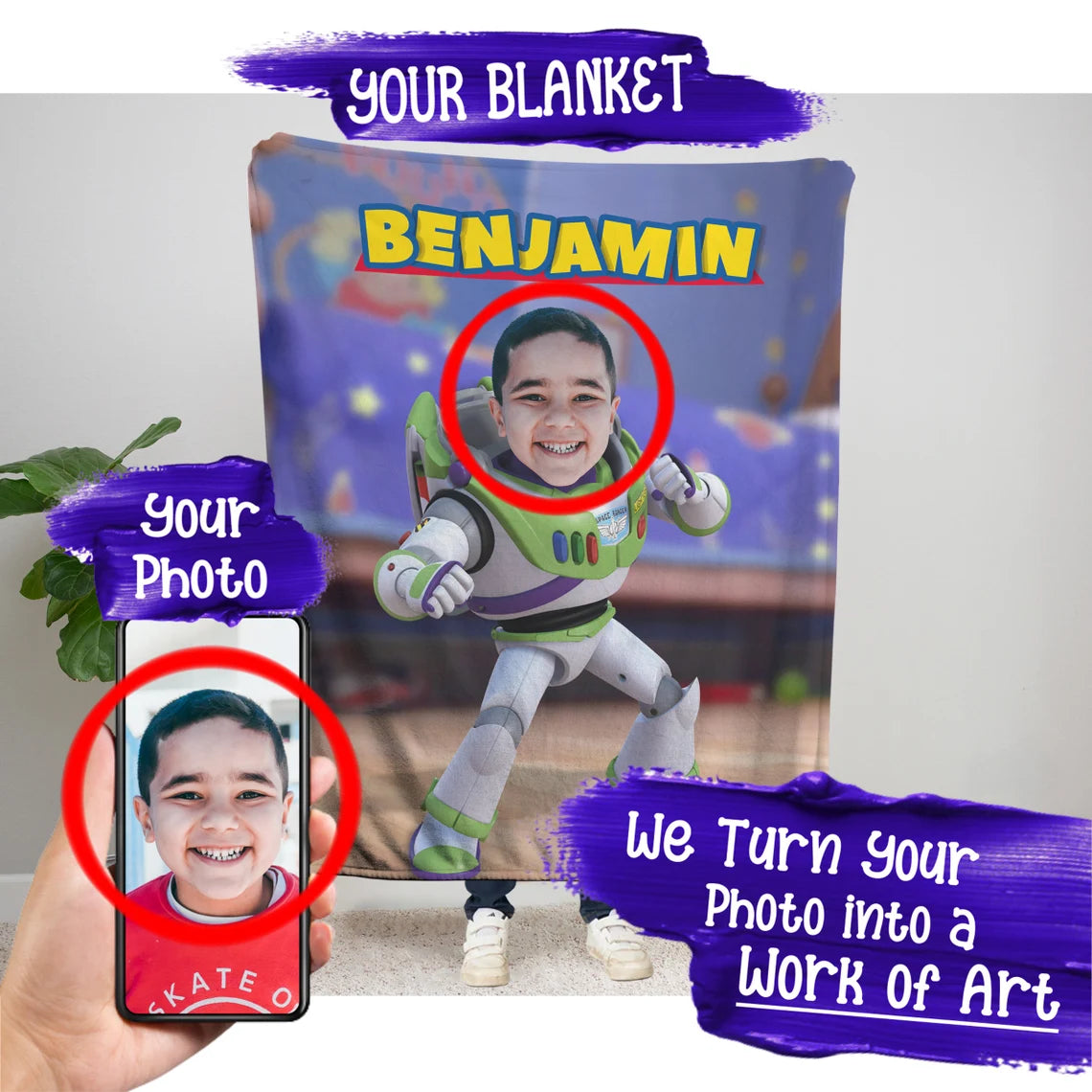 The Buzz Lightyear Blanket