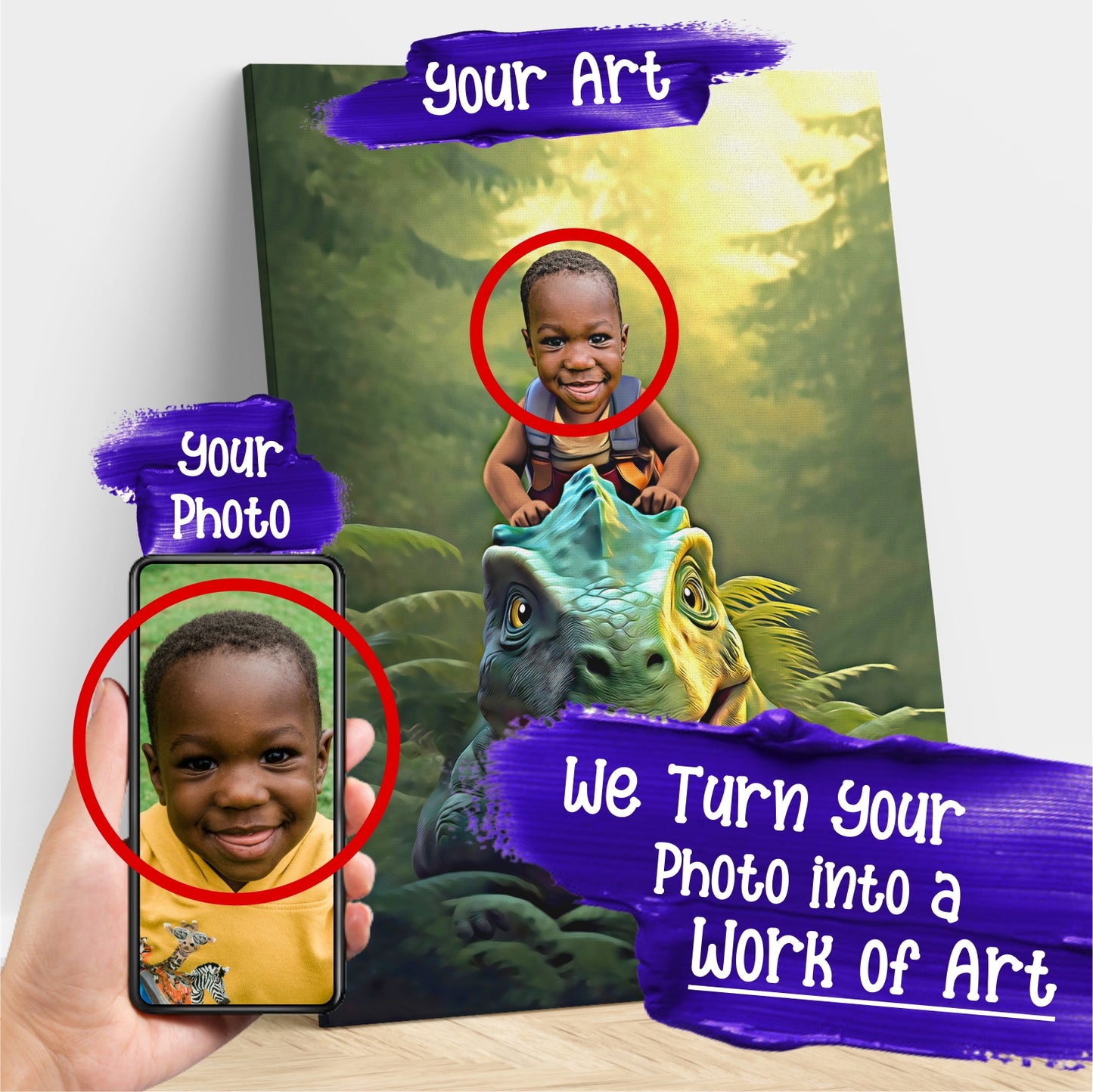 The Baby T-Rex Rider