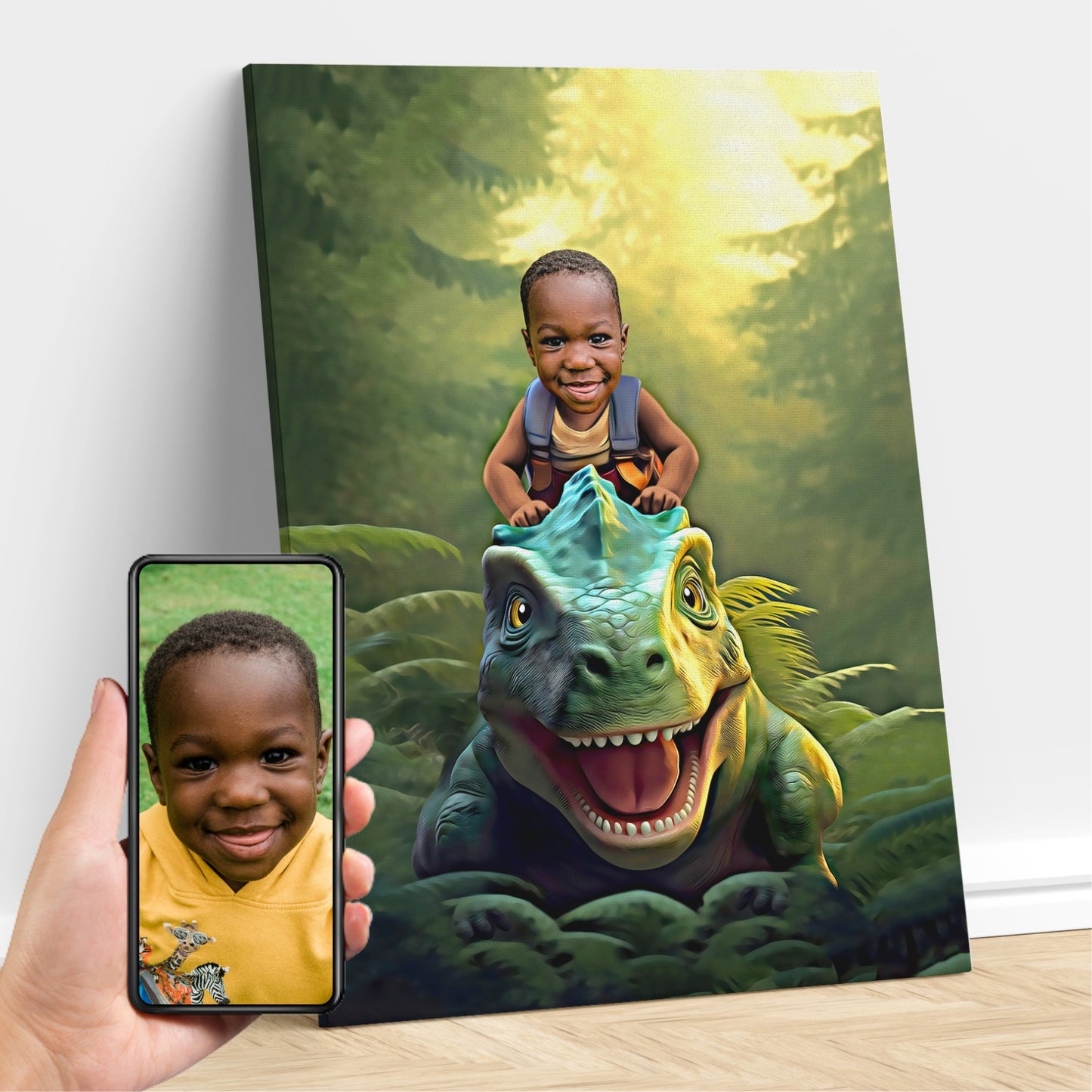 The Baby T-Rex Rider