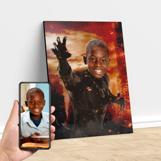 The Black Panther Custom Gift For Kids at My Kid's Dream mykidsdream.com