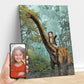 The Brontosaurus Rider Custom Gift For Kids at My Kid's Dream mykidsdream.com