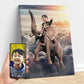 The Flying Elephant Rider Custom Gift For Kids at My Kid's Dream mykidsdream.com