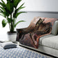 The T-Rex Rider Blanket Custom Gift For Kids at My Kid's Dream mykidsdream.com