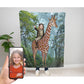The Giraffe Rider Blanket